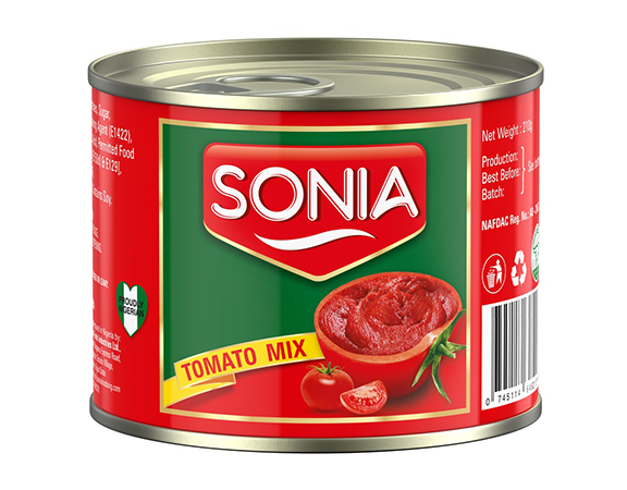 Sonia Tin Tomatoes 210g