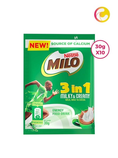 Milo 3 in 1 Sachet 30g